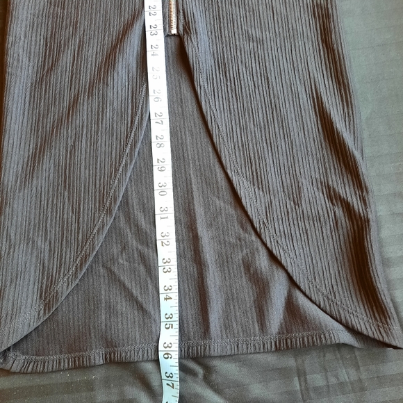 Glare zippered black black strapless dress size S - Picture 8 of 8